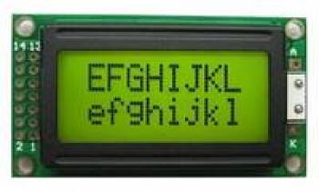 ال سی دی کاراکتری 2*8
