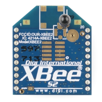 ماژول XBee سری (ZB) با آنتن سيمي توان 2mW