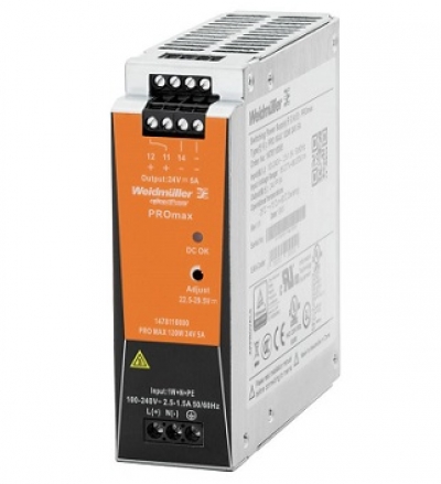منبع تعذیه وایدمولر مدل PRO MAX 120W/24V/5A