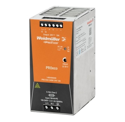 منبع تعذیه وایدمولر مدل PRO ECO 240W/48V/5A