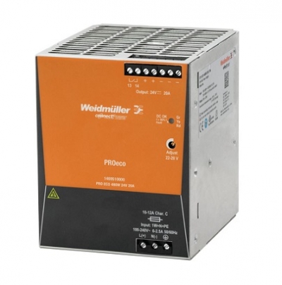 منبع تعذیه وایدمولر مدل PRO ECO 480W/48V/10A