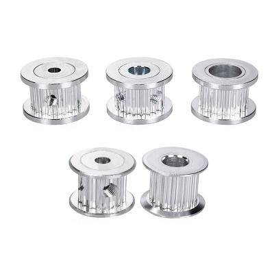 پولی تایمینگ GT2-6mm مدل H گام 2 میلی متر با دندانه و قطرهای مختلف