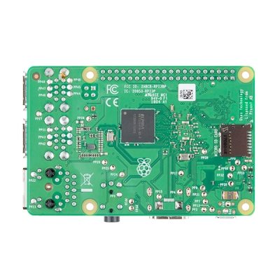 برد رزبری‌پای (رسپبری‌پای) 3 بی‌ پلاس تولید انگلیس (Raspberry Pi 3 B+ RS UK)