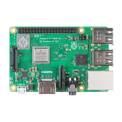 برد رزبری‌پای (رسپبری‌پای) 3 بی‌ پلاس تولید انگلیس (Raspberry Pi 3 B+ RS UK)