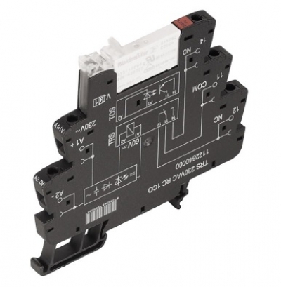 رله صنعتی وایدمولر مدل TRS 230VAC RC 1CO AGSNO