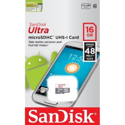 کارت حافظه میکرو اس دی 16 گیگ کلاس 10 برند SanDisk ویژه راه اندازی رسپبری پای