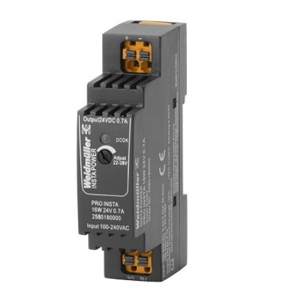 منبع تعذیه وایدمولر مدل PRO INSTA 16W/24V/0.7A