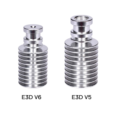هیت سینک هات اند E3D V5 و E3D V6 با قطر 1.75mm در مدل‌های مختلف
