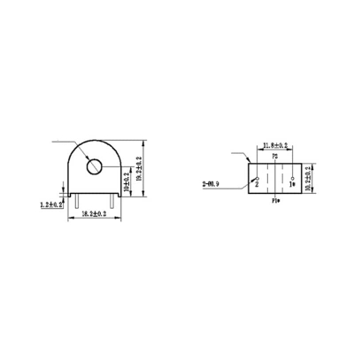 ترانسفورمر جریان ZMCT103C 5A / 5mA
