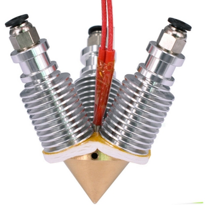 اکسترودر سه رنگ E3D V6 مولتی کالر (Extruder E3D V6 Multi Color)