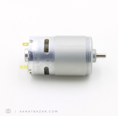 موتور اسپیندل دور بالا 12v_24v DC مدل 775