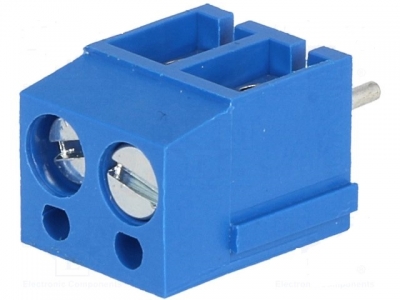 ترمینال دو تایی با فاصله 5mm مدل DG300