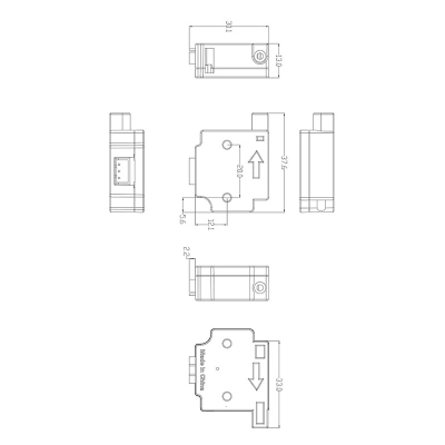 ماژول تشخیص فیلامنت با قطر 1.75mm پرینتر سه بعدی در رنگ‌های مختلف