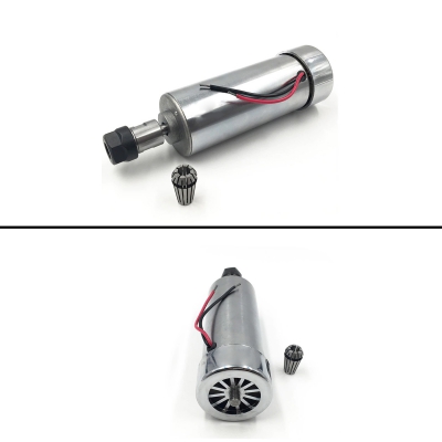 مجموعه کامل اسپیندل موتور هوا خنک سرعت بالا 400W مناسب برای دستگاه‌های CNC حکاکی و برش