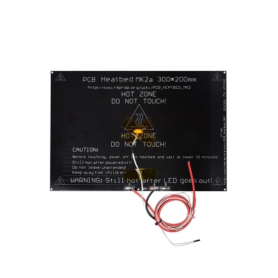 هیت بد آلومینیومی MK2A پرینتر سه بعدی ابعاد 300*200 میلی متر در مدل‌های مختلف