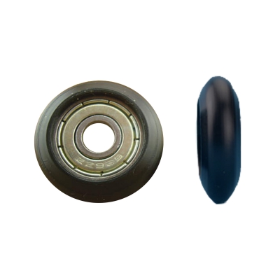 چرخ هرزگرد قطر داخلی 6mm، قطر خارجی 27mm و عرض 8.5mm با بلبرینگ