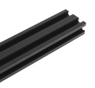 پروفیل آلومینیومی شیاردار 40*20 مشکی (V-SLOT)