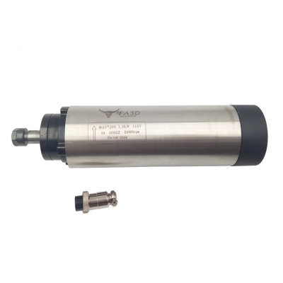 اسپیندل موتور هوا خنک 1.5KW 110V مناسب برای دستگاه‌های CNC حکاکی