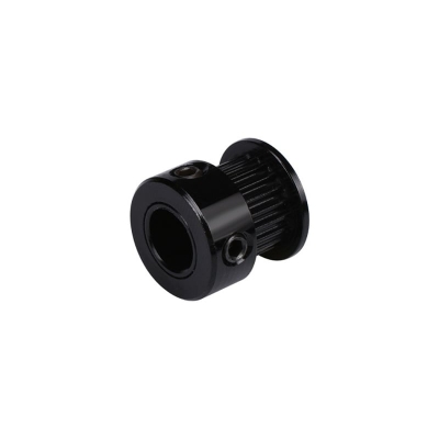 پولی تایمینگ GT2-6mm گام 2 میلی متر رنگ مشکی با دندانه و قطرهای مختلف