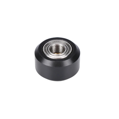 چرخ هرزگرد قطر داخلی 4.9mm، قطر خارجی 15.5mm و عرض 8.8mm با بلبرینگ