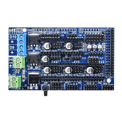 برد کنترلر پرینتر سه بعدی RAMPS ورژن 1.6 RepRap