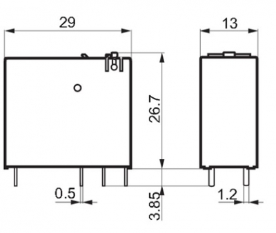 رله صنعتی وایدمولر مدل RCI484012