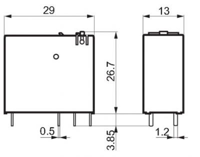 رله صنعتی وایدمولر مدل RCI374T30