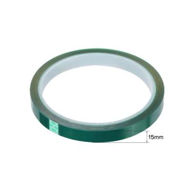 نوار چسب نسوز ضد حرارت با چسب پلی‌آمید و عرض 15mm