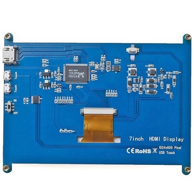 نمایشگر 7 اینچ لمسی دارای ورودی HDMI مناسب برای انواع برد های دارای پورت HDMI