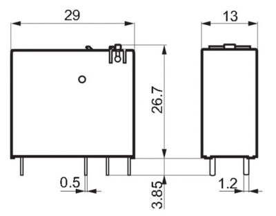 رله صنعتی وایدمولر مدل RCI484S15