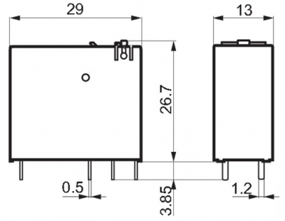 رله صنعتی وایدمولر مدل RCI484110