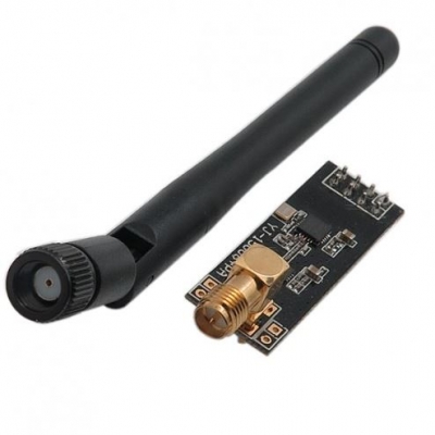 ماژول NRF24L01+PA+LNA فرستنده و گيرنده راديويي بی‌سیم با برد حدود 1 کیلومتر