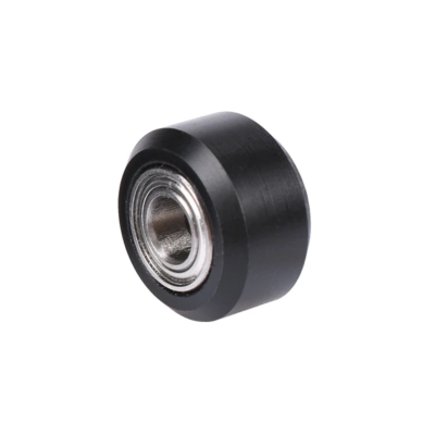 چرخ هرزگرد قطر داخلی 4.9mm، قطر خارجی 15.5mm و عرض 8.8mm با بلبرینگ