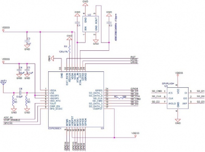 ماژول ESP-12F دارای هسته وایفای ESP8266