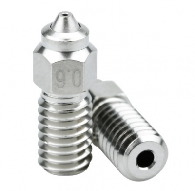 نازل اکسترودر استیل ضد زنگ پرینتر سه بعدی Elegoo Neptune stainless steel nozzle با قطرهای مختلف