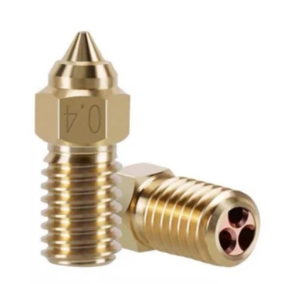 نازل اکسترودر برنجی پرینتر سه بعدی Elegoo Neptune brass nozzle با قطرهای مختلف