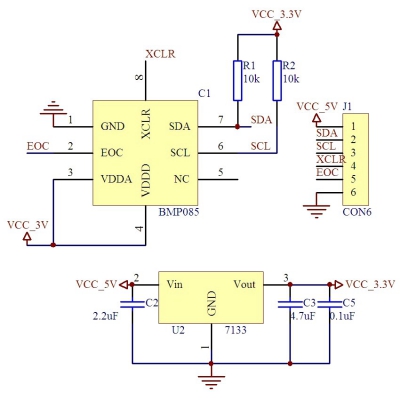 ماژول سنسور فشار GY-65-BMP085