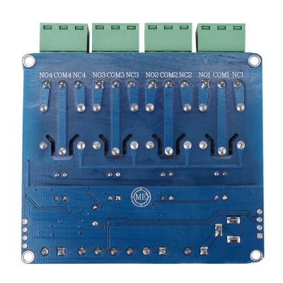 ماژول رله 4 کاناله Modbus RTU دارای ورودی RS485