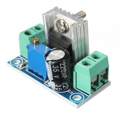 ماژول رگولاتور ولتاژ LM317 کاهنده|خروجی 1.2V-37V/2.2A