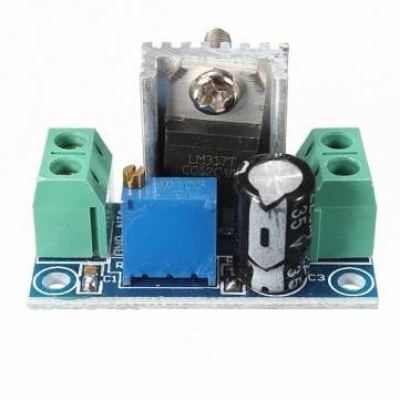 ماژول رگولاتور ولتاژ LM317 کاهنده|خروجی 1.2V-37V/2.2A