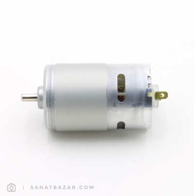 موتور اسپیندل دور بالا 12v_24v DC مدل 775