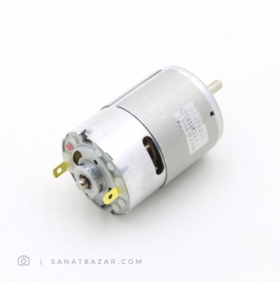موتور اسپیندل 6v_12v DC مدل 750