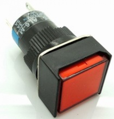 سوئیچ LA16F LAS1 - AF - 11-11 (قرمز رنگ)