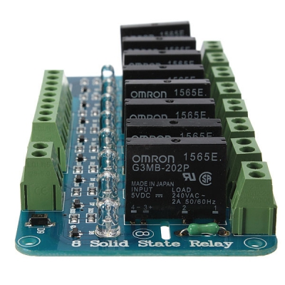 ماژول رله 5 ولت هشت کاناله OMRON SSR