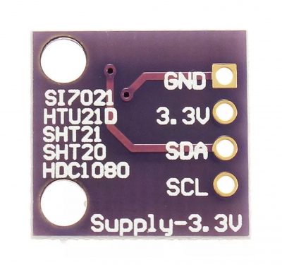 ماژول سنسور دما و رطوبت GY-213V-SI7021