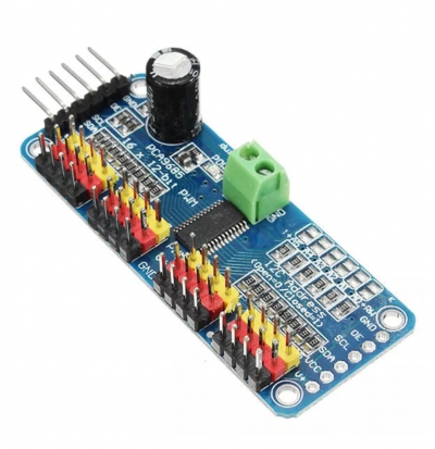 ماژول درایور PWM / سروو 12 بیتی 16 کاناله PCA9685 دارای ارتباط I2C