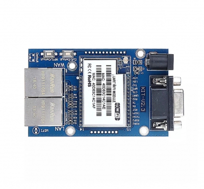 ماژول سریال به اترنت UART WIFI HLK-RM04 به همراه برد راه انداز