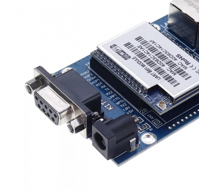 ماژول سریال به اترنت UART WIFI HLK-RM04 به همراه برد راه انداز