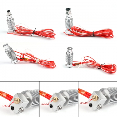 هات اند Hotend پرینتر سه بعدی در مدل و قطرهای مختلف