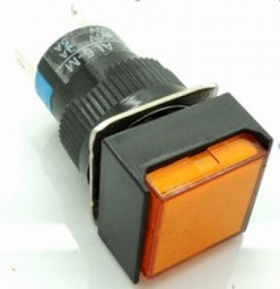 سوئیچ LA16F LAS1 - AF - 11-11 (زرد رنگ)